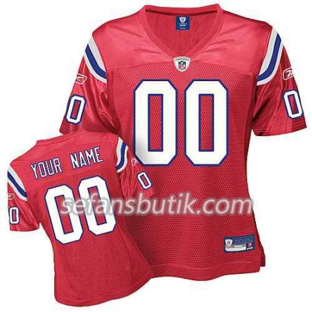 New England Patriots Tröjor Custom Röd - Dame New England Patriots Tröjor Custom Röd - Dame
